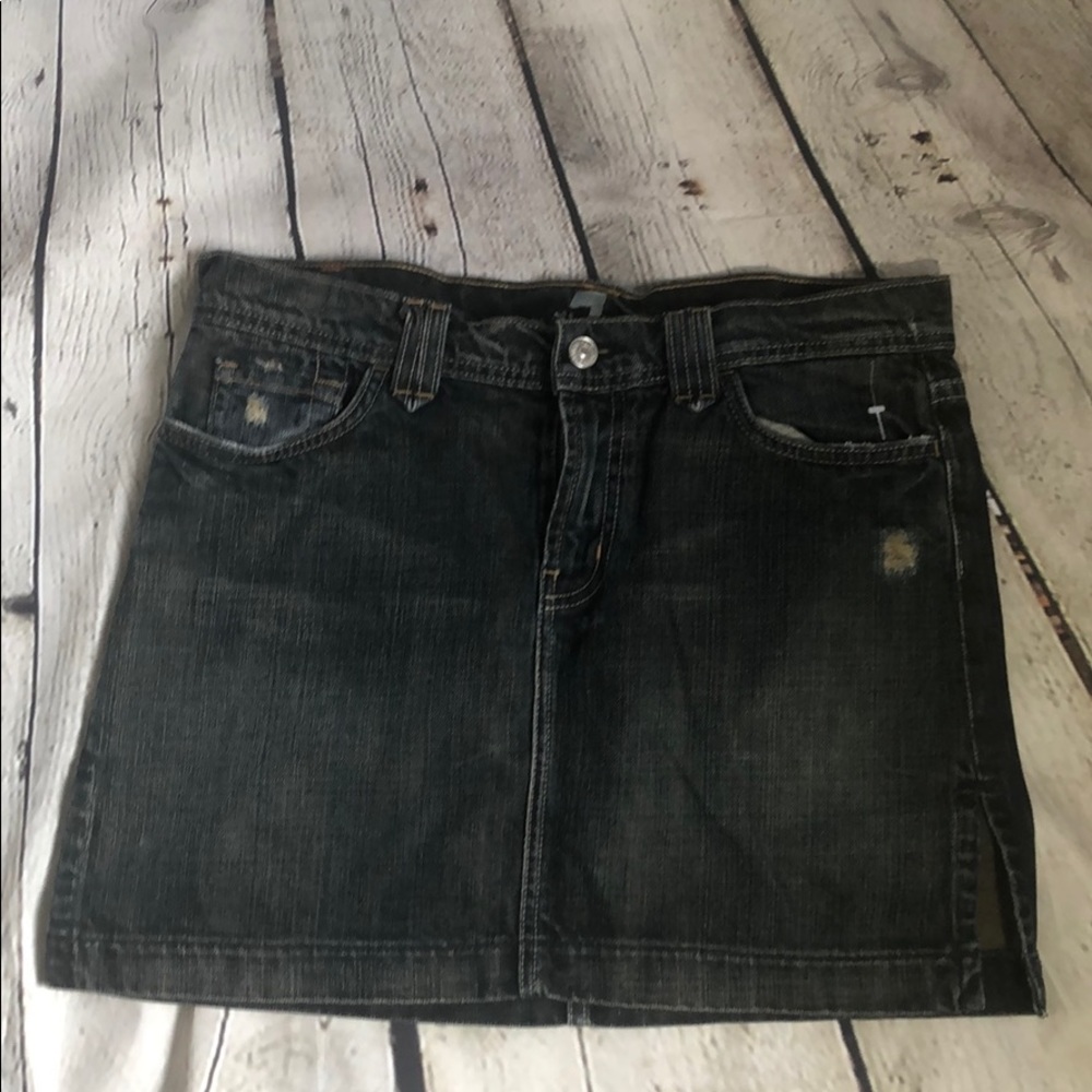7 For All Mankind Denim Skirt Size 29 NWOT